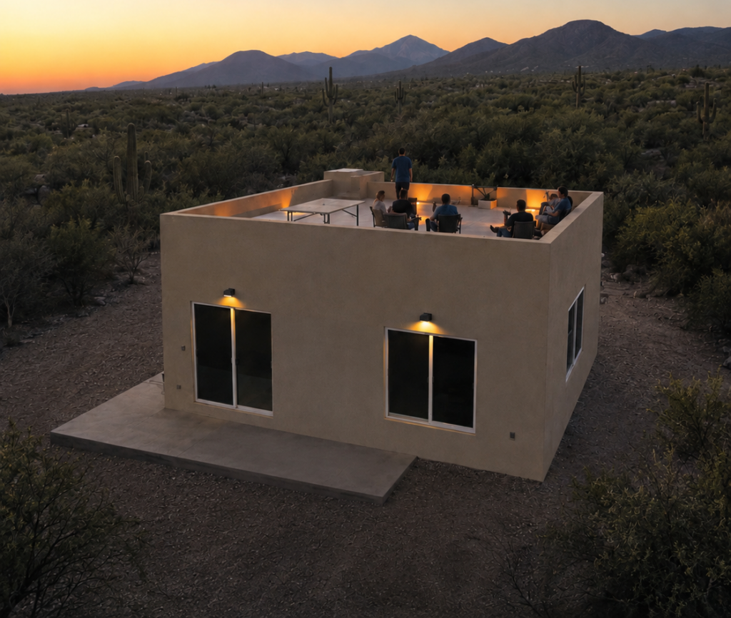 ExpatBuilds client's finished house Tom